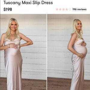 Show Me Your Mumu Maternity Tuscany Maxi Slip Bridesmaid Dress